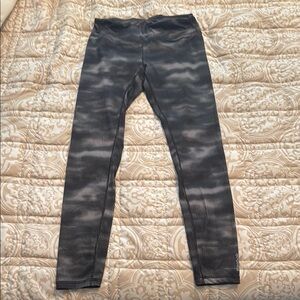 Reebok Black and Gray athletic leggings